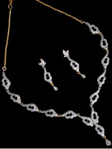 CZ Necklace Set